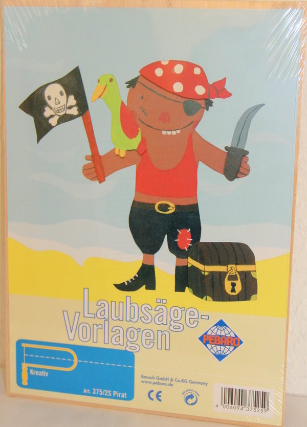 Pebaro - Laubsäge-Vorlage "Pirat"