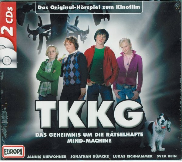 CD TKKG - Das Geheimnis um die rätselhafte Mind-Machine (2 CD`s)